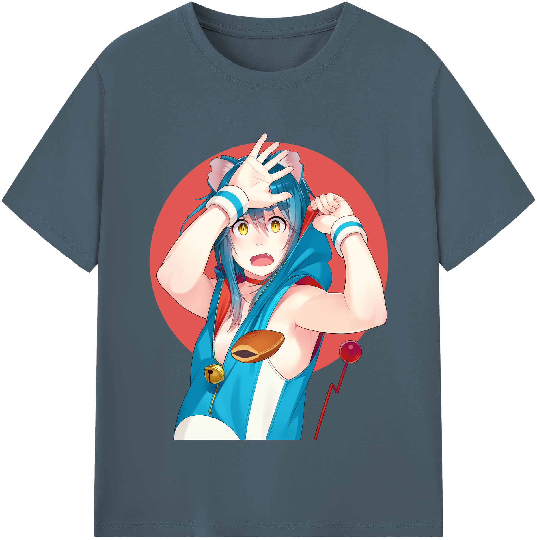 （画像用） ドラえもん Doraemon 綿100％半袖Tシャツ（フロントプリント）